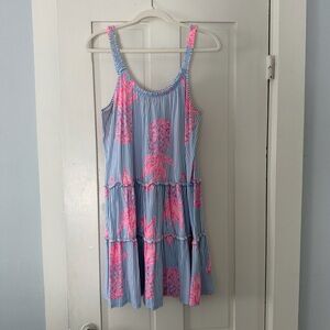 Lilly Pulitzer Loro Swing Dress - Blue Peri Rum Swizzle